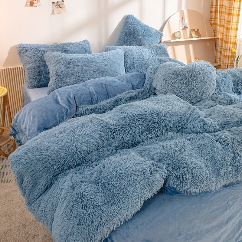 Luxurious Velvet Duvet Cover Set for Ultimate Comfort
