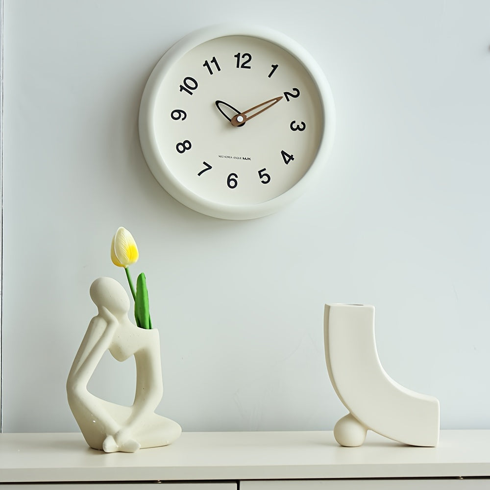 SilenceTime Clock – Elegant 10-Inch Wall Clock for Home