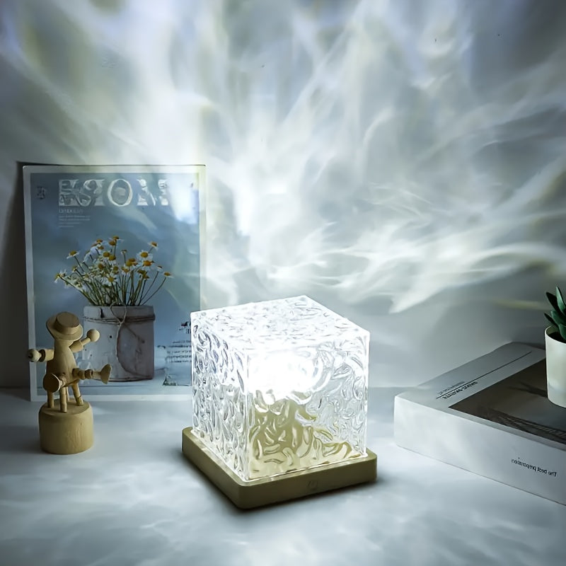 LumiGlow – Modern USB Night Lamp with Touch Control