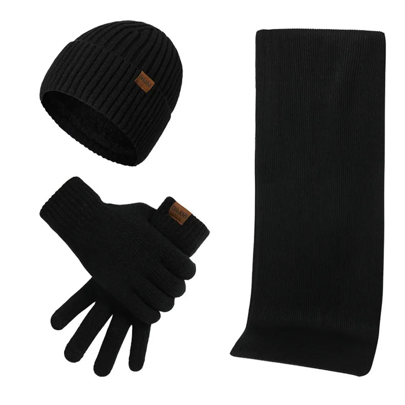 ArcticStyle – Trendy Winter Set with Beanie and Gloves
