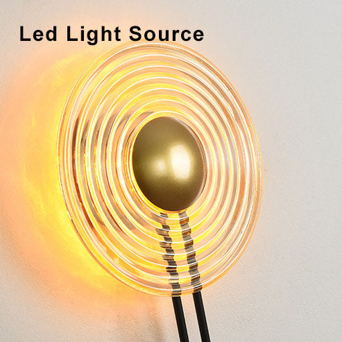 AuraLight – Sleek LED Wall Lamp in Black