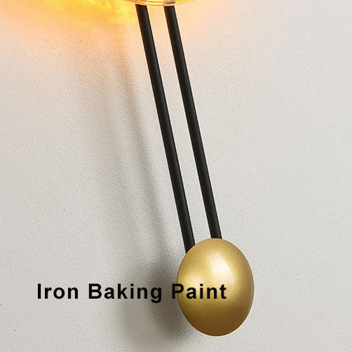 AuraLight – Sleek LED Wall Lamp in Black