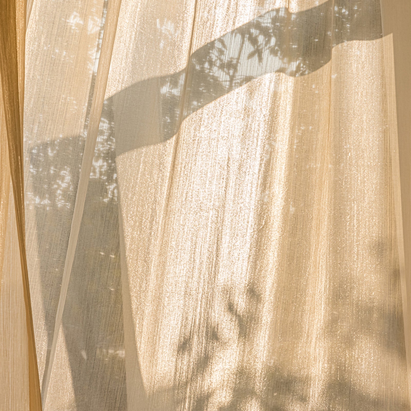 WeaveGlam Curtains - Elegant Transparent Woven Curtains for Modern Interiors