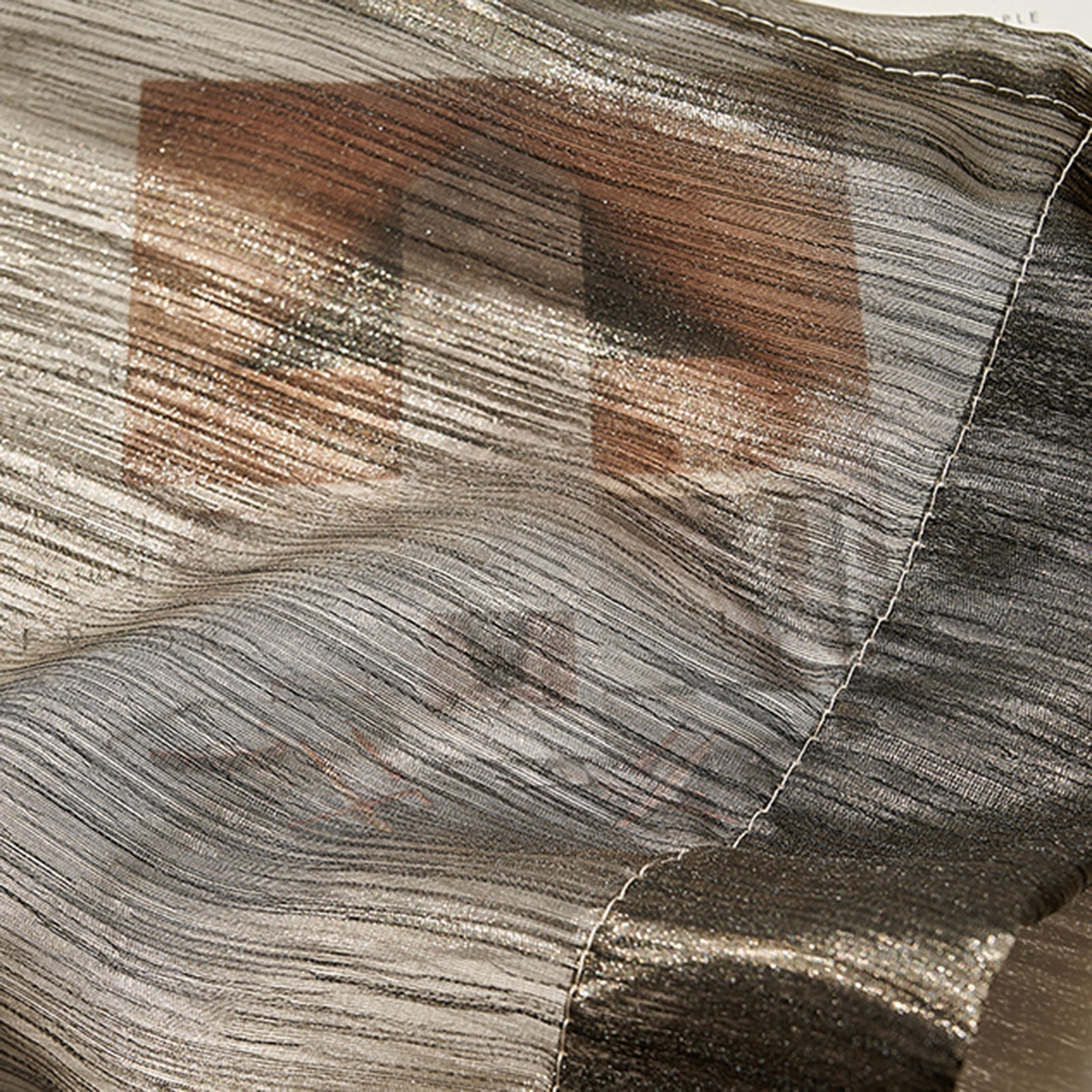 WeaveGlam Curtains - Elegant Transparent Woven Curtains for Modern Interiors