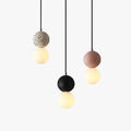 Aurora Glow - Luxury LED Pendant Lamp in Black/White