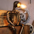 RoboLight: Futuristic Bedroom Lamp with Storage