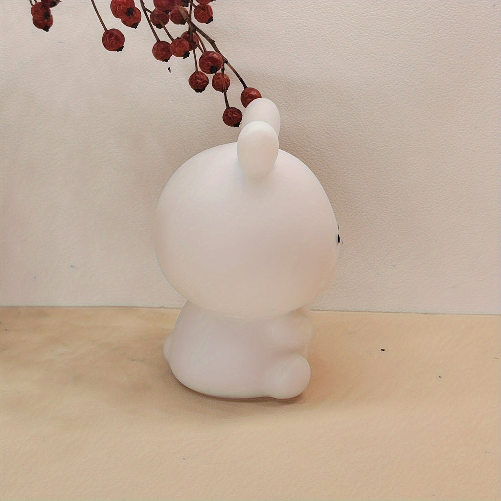 BunnyGlow – Large LED Table Lamp with Battery & Anime Style