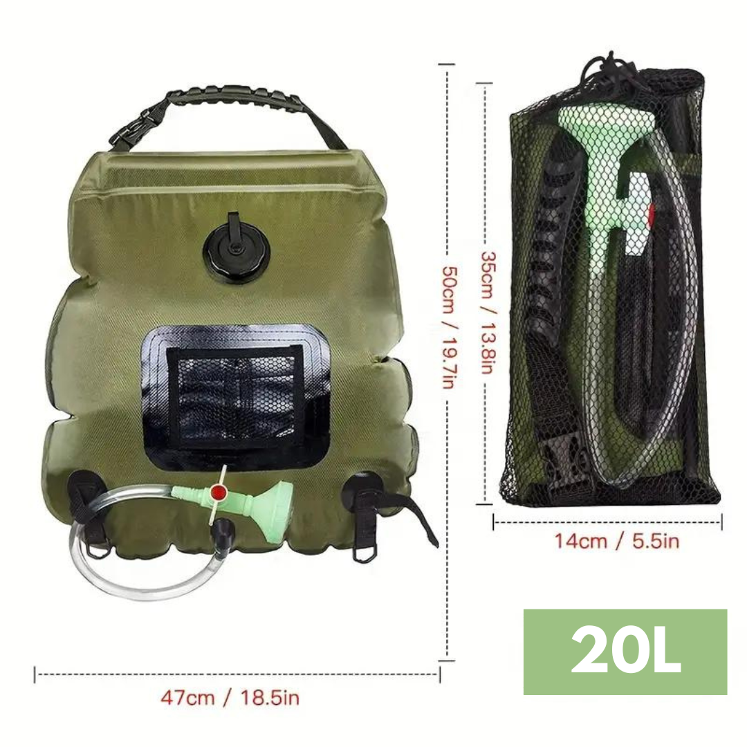 SunStream - Portable Solar Powered Camping Shower