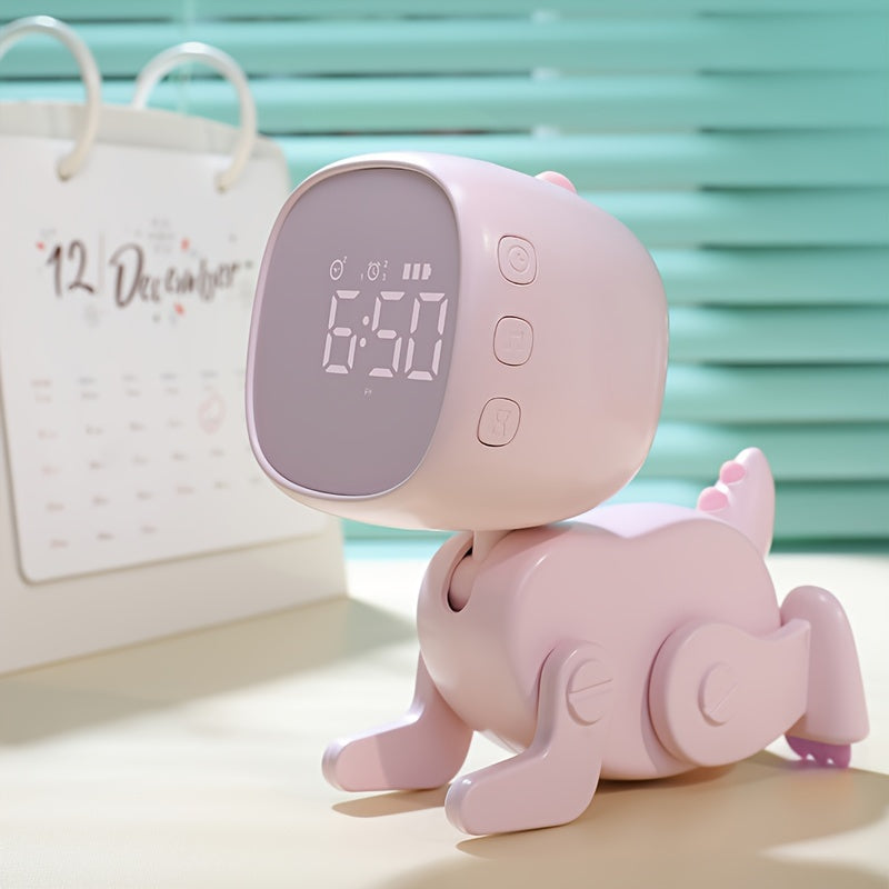 TimeDino - Creative Cartoon Alarm Clock with USB