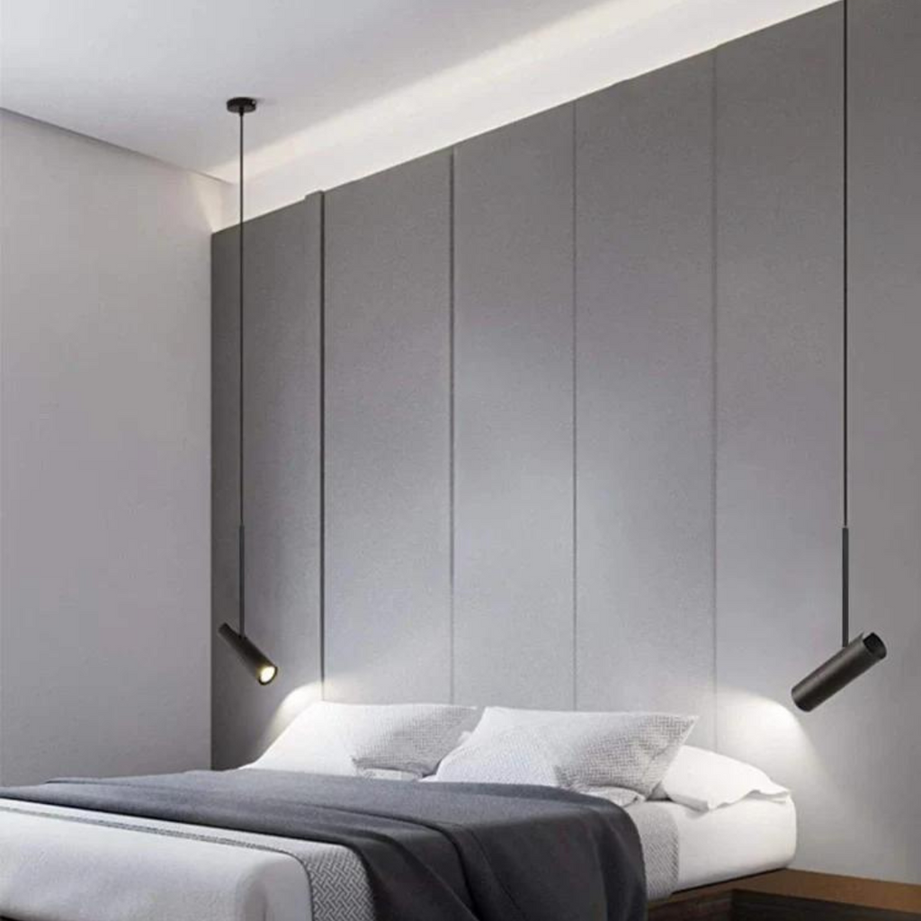 Elegant LED Pendant Light for Atmospheric Bedrooms – 15m²