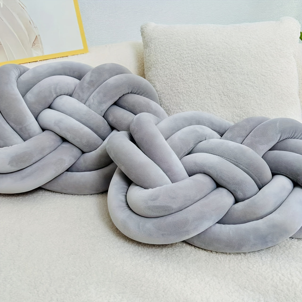 ComfortCloud Cushions - Luxury Plush Cushions with Button Design