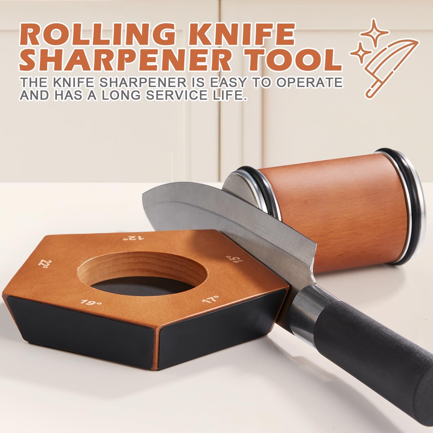 SharpRoll - Professional Diamond Sharpener for Precision