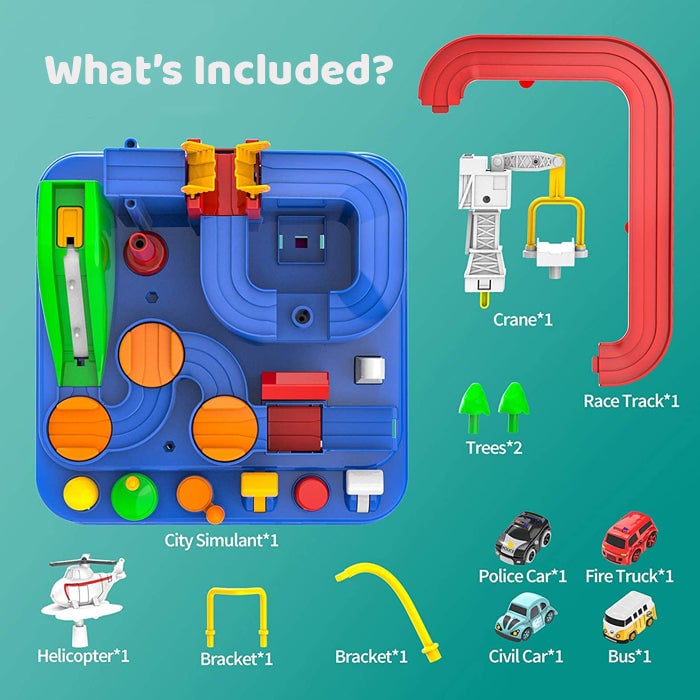 RescueTrack Adventure Set – Educational Toddler Toy