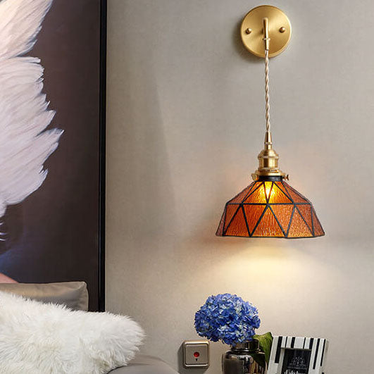 Stylish Aquarius Wall Lamp with Water Ripple Glass – Modern and Soothing