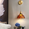 Aquarius – Elegant Wall Lamp with Water Ripple Glass