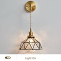 Stylish Aquarius Wall Lamp Whiteh Water Ripple Glass – Modern and Calming