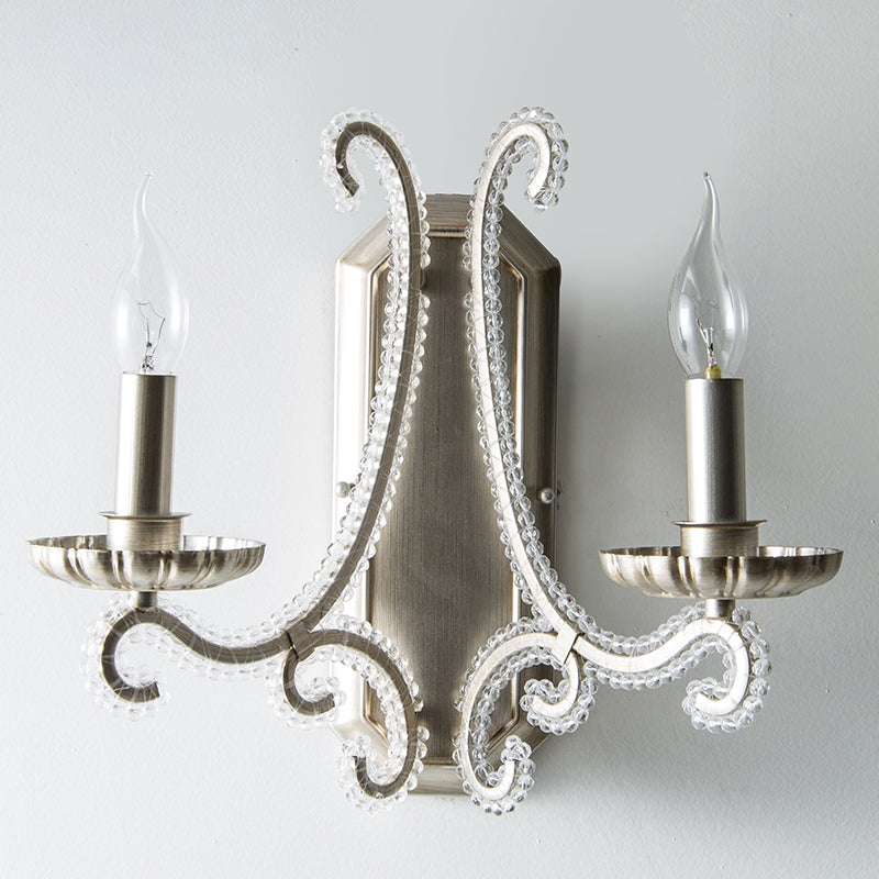 CrystalElegance Wall Sconce – Luxury Wall Lighting with Crystals