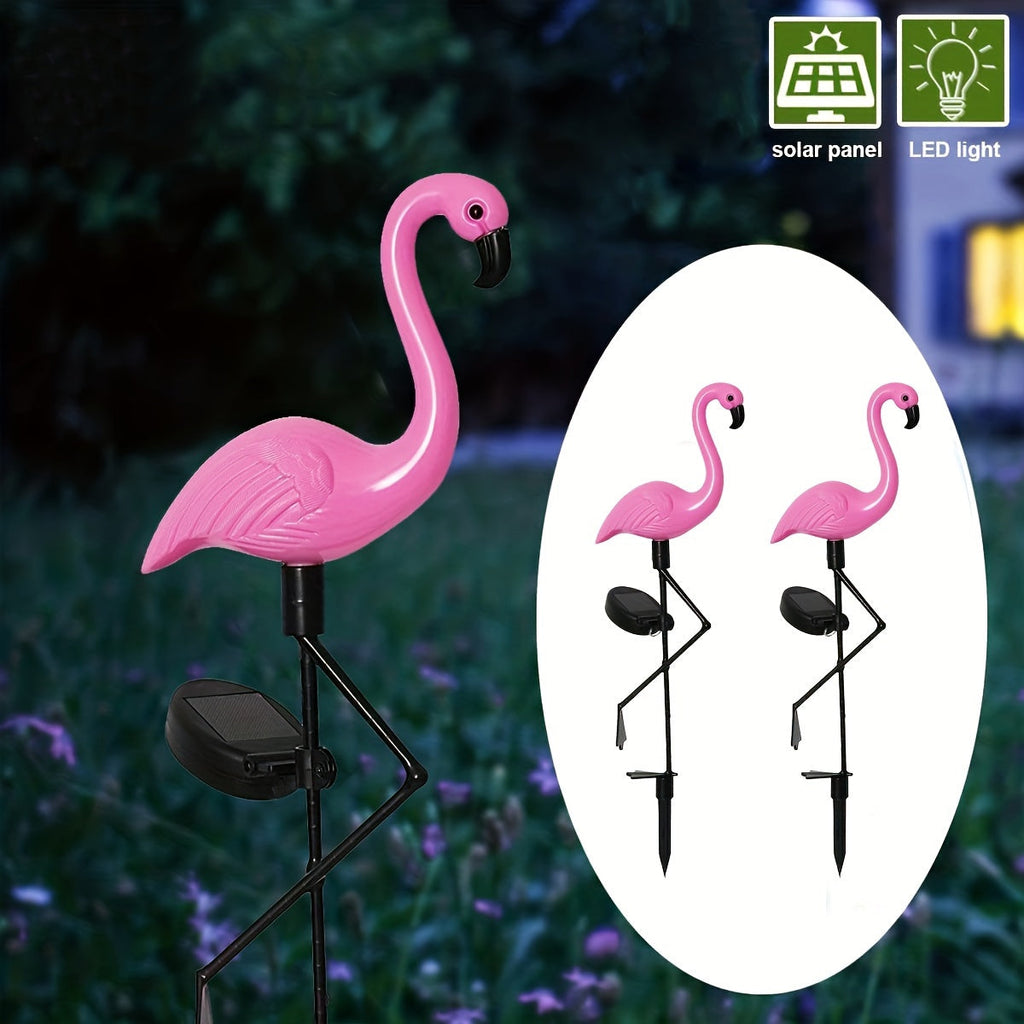 Solar Flamingo Light - Elegant Solar-Powered Flamingo Garden Lamp