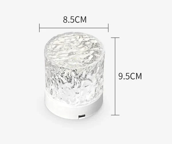 AuraGlow – Wireless LED Mood Lamp with Remote