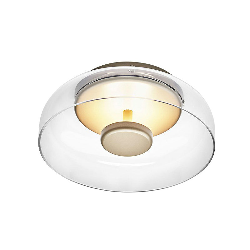 CrystalGlow Ceiling Lamp - Luxury Glass LED Lighting