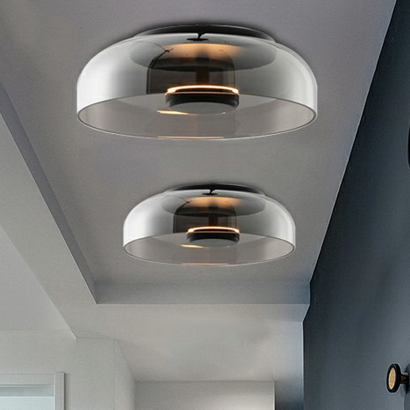 CrystalGlow Ceiling Lamp - Luxury Glass LED Lighting