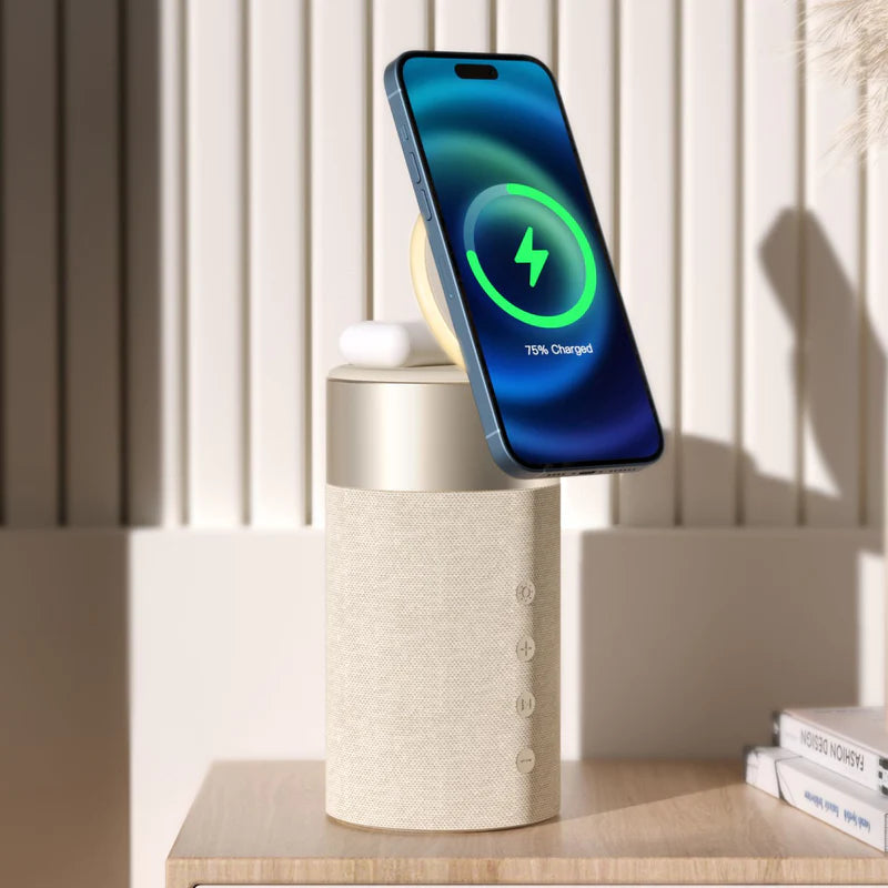 SoundWave Pro - Portable Bluetooth Speaker with Power Bank