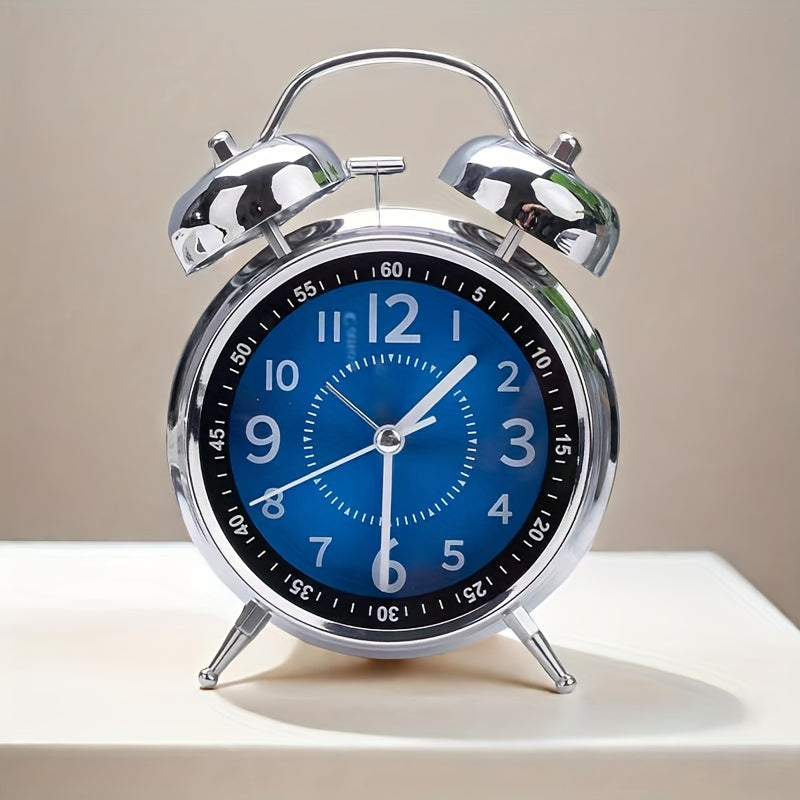 TimeBell - Retro Metal Alarm Clock with Bell