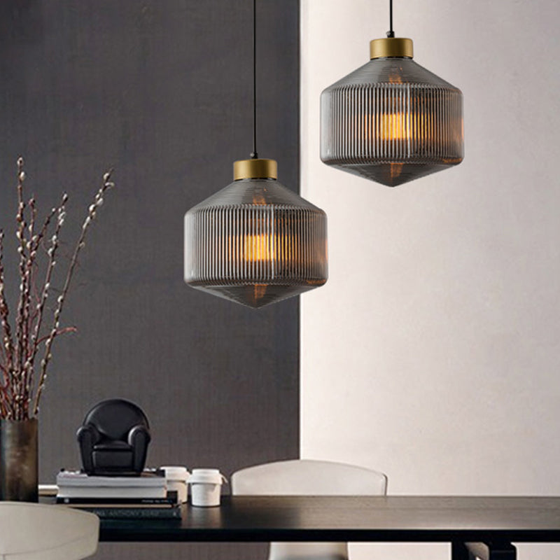 GlowCandle Ceiling Lamp - Modern Glass Chandelier for Interiors