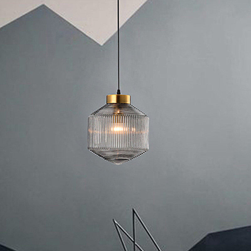 GlowCandle Ceiling Lamp - Modern Glass Chandelier for Interiors