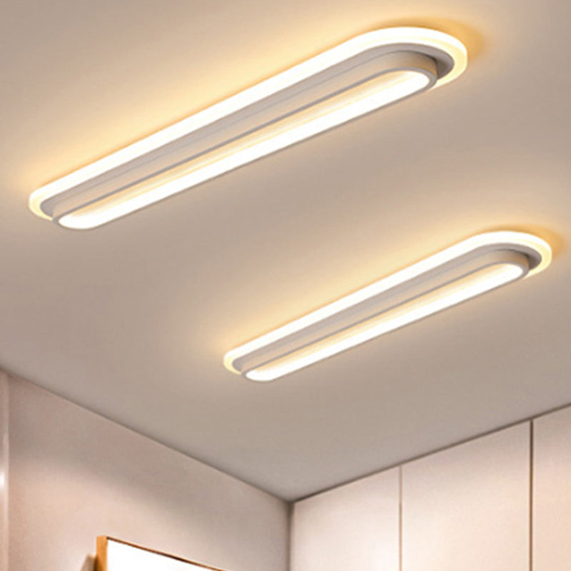 Ovaluxe Glow - Elegant Black and White LED Lighting