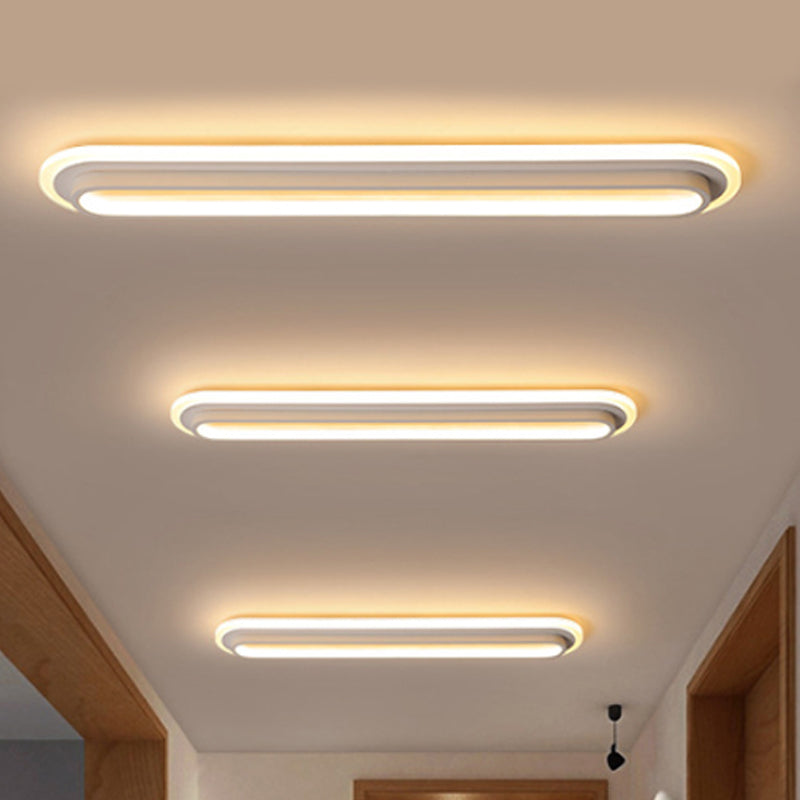 Ovaluxe Glow - Elegant Black and White LED Lighting