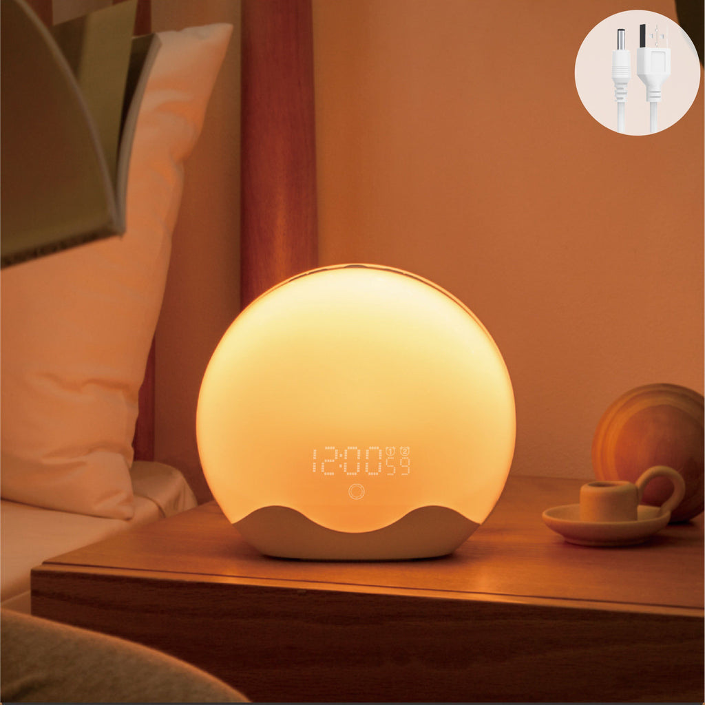 HaloLight - Luxury Sunrise Alarm Clock with Touch Function