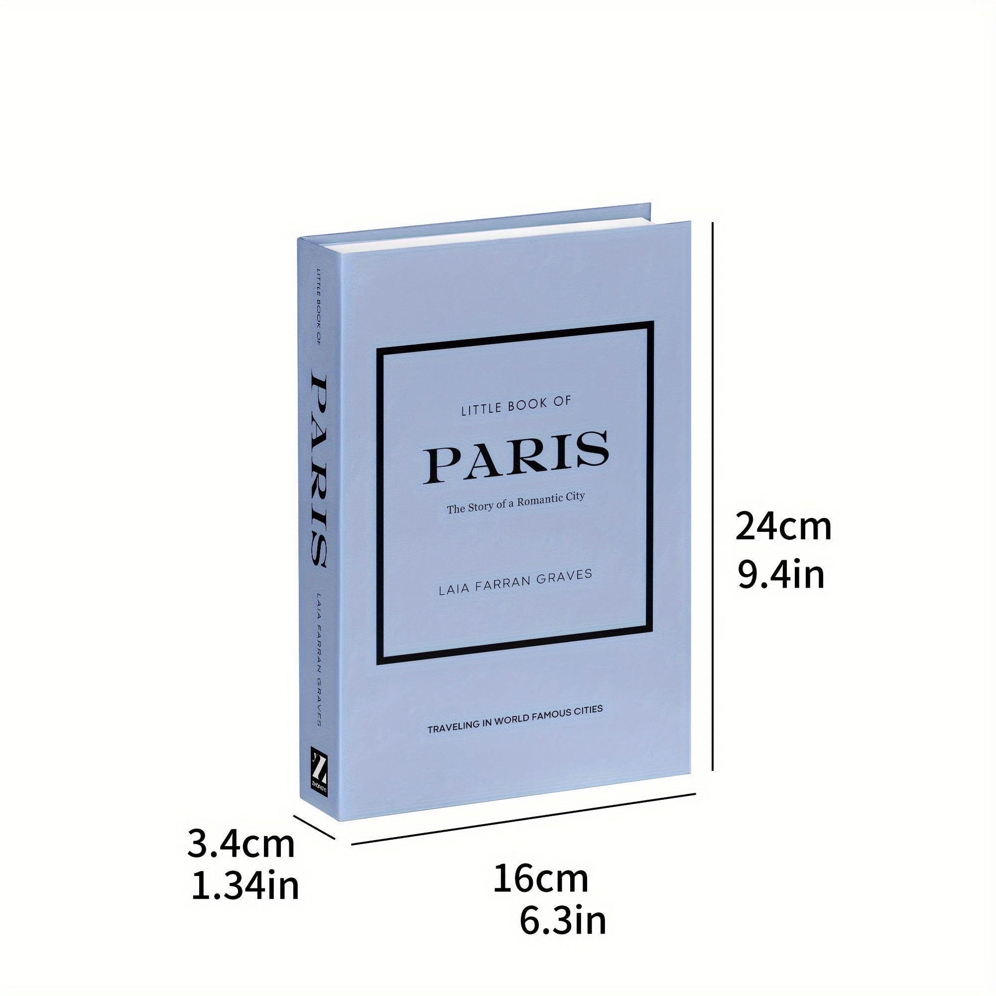 ChicBooks - Elegant Bookends Set in Cream