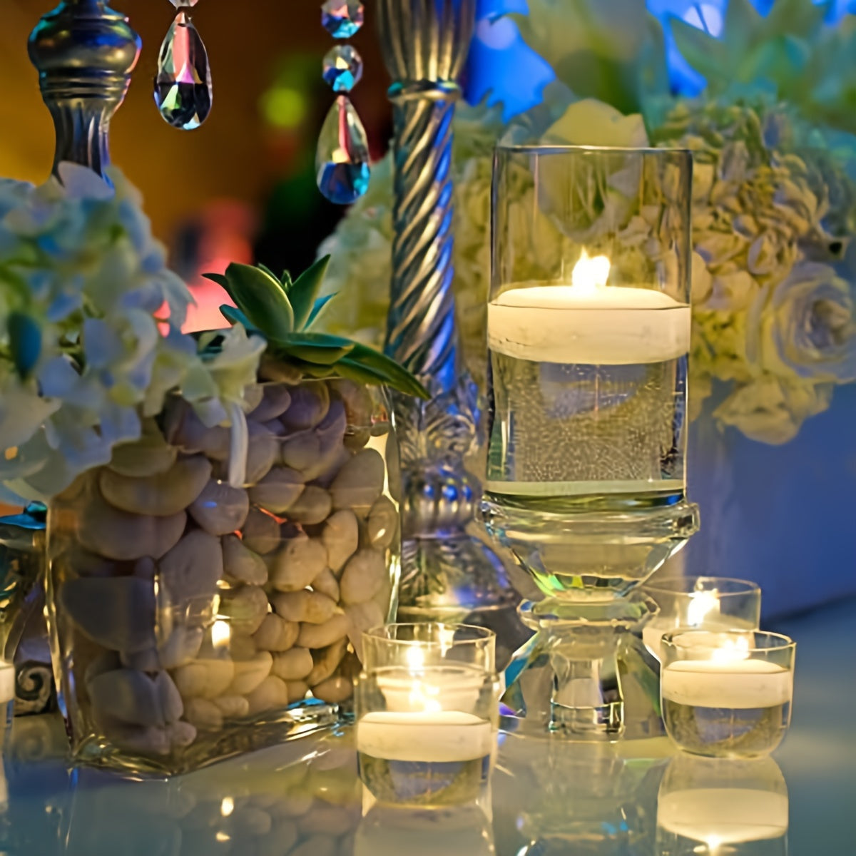 EnchantGlow - Premium Floating Candles for Magical Ambiance