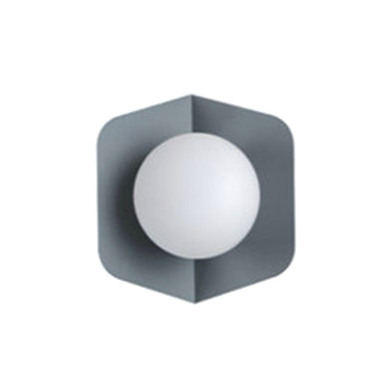 Macaroon – Modern Wall Lamp with Glass Shade