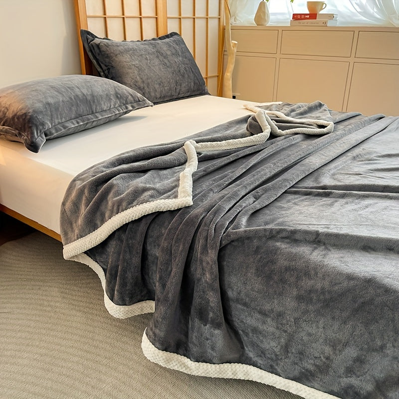 LuxuryFleece – Double-Sided Blanket for Ultimate Comfort