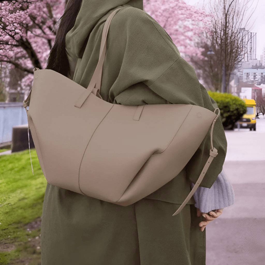 LeatherCross - Stylish Crossbody Bag with Handles