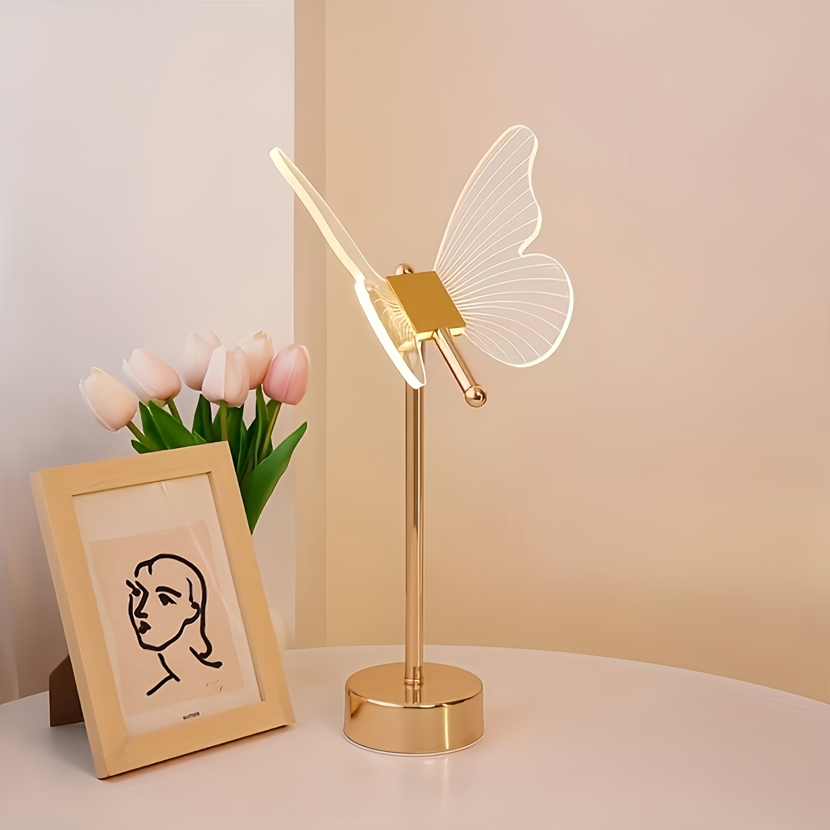 LumiButterfly – Artistic USB Butterfly Night Light