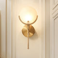 Colonial Charm - Luxury Wall Lamp in Copper and Glass