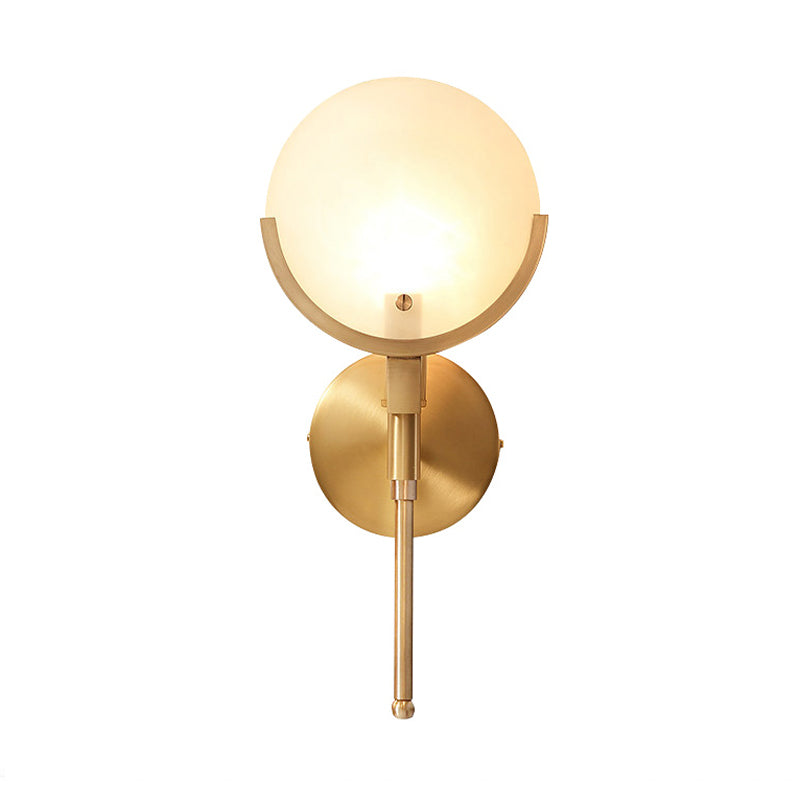 Colonial Charm - Luxury Wall Lamp in Copper and Glass