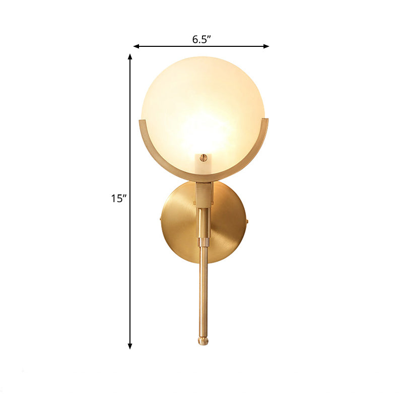 Colonial Charm - Luxury Wall Lamp in Copper and Glass