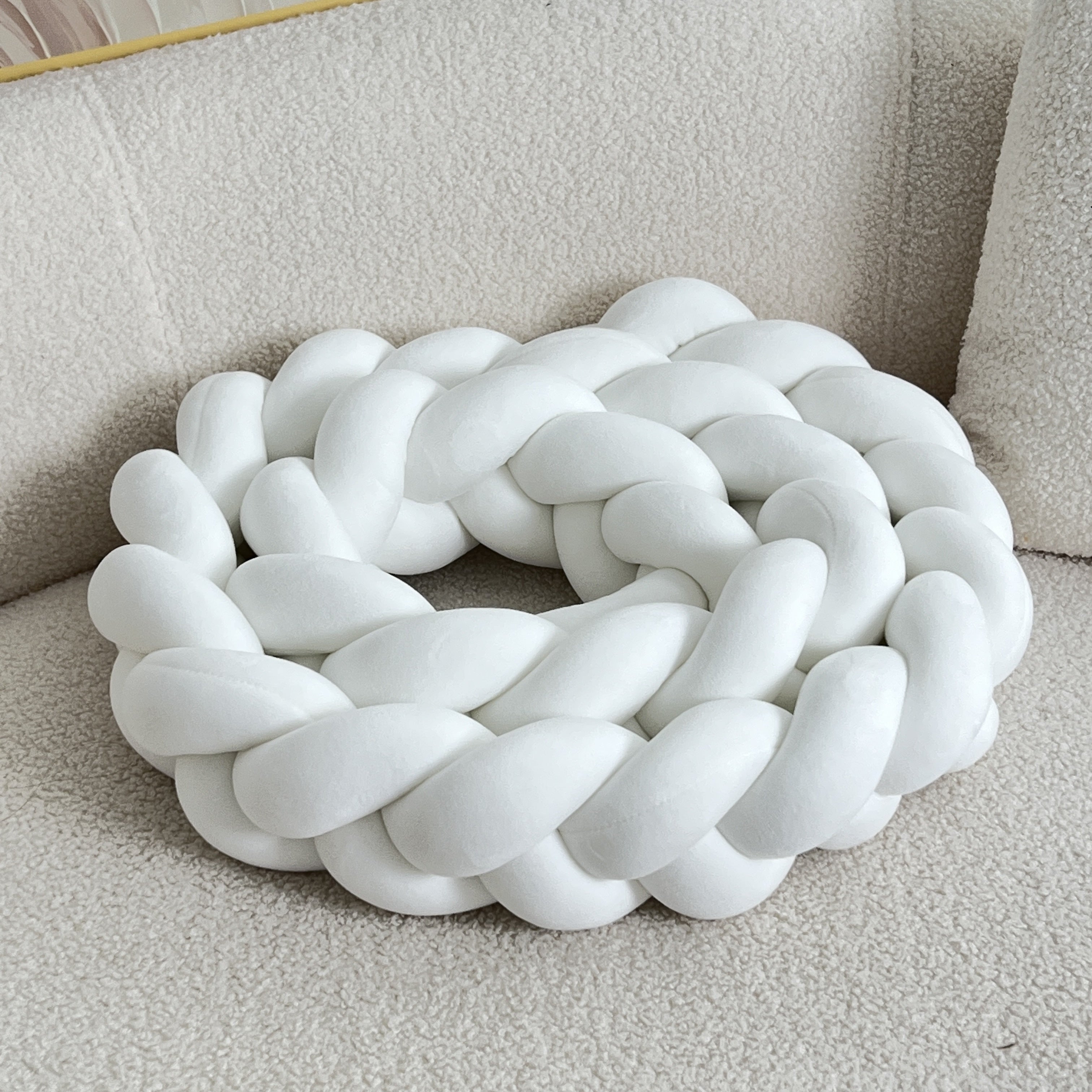 WaveCushion - Modern Washable Floor Cushion with Geometry