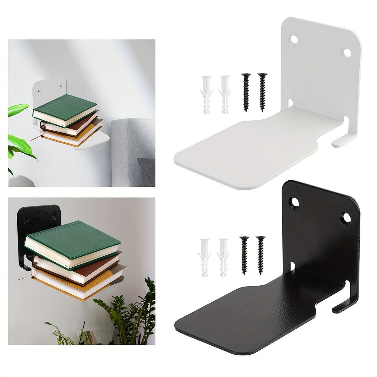 MetalShelf – Stylish Bookend Set for Every Interior