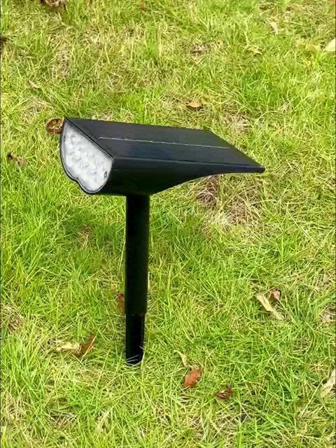 SolarGlow – 9 LED Outdoor Garden Spotlights