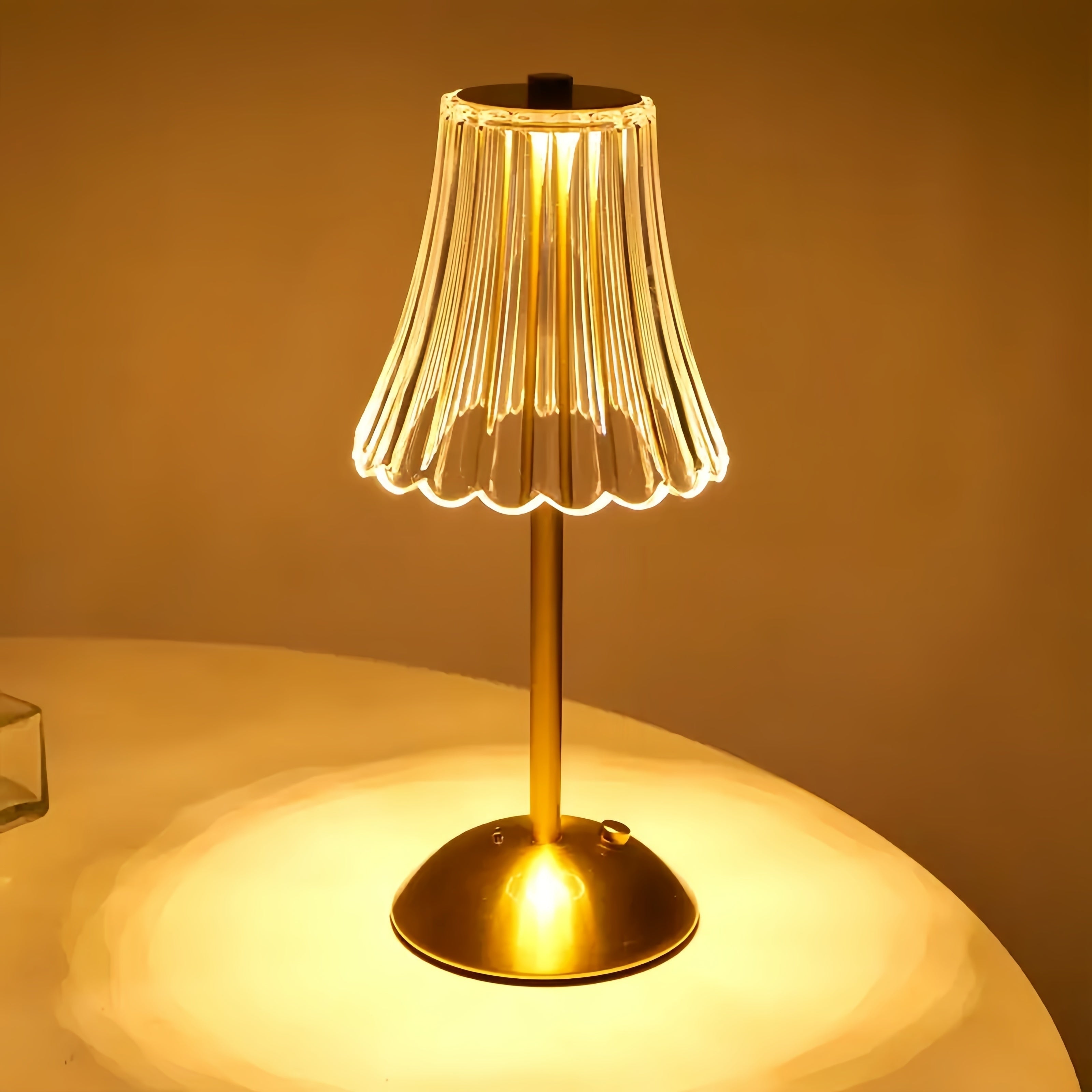 LumiGlow Table Lamp - Cordless LED Lighting with Touch