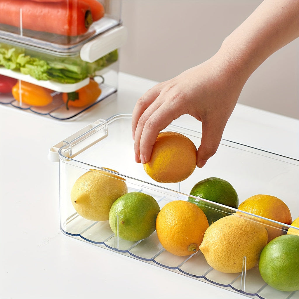 FreshGuard - Elegant Food-Safe Refrigerator Organizer