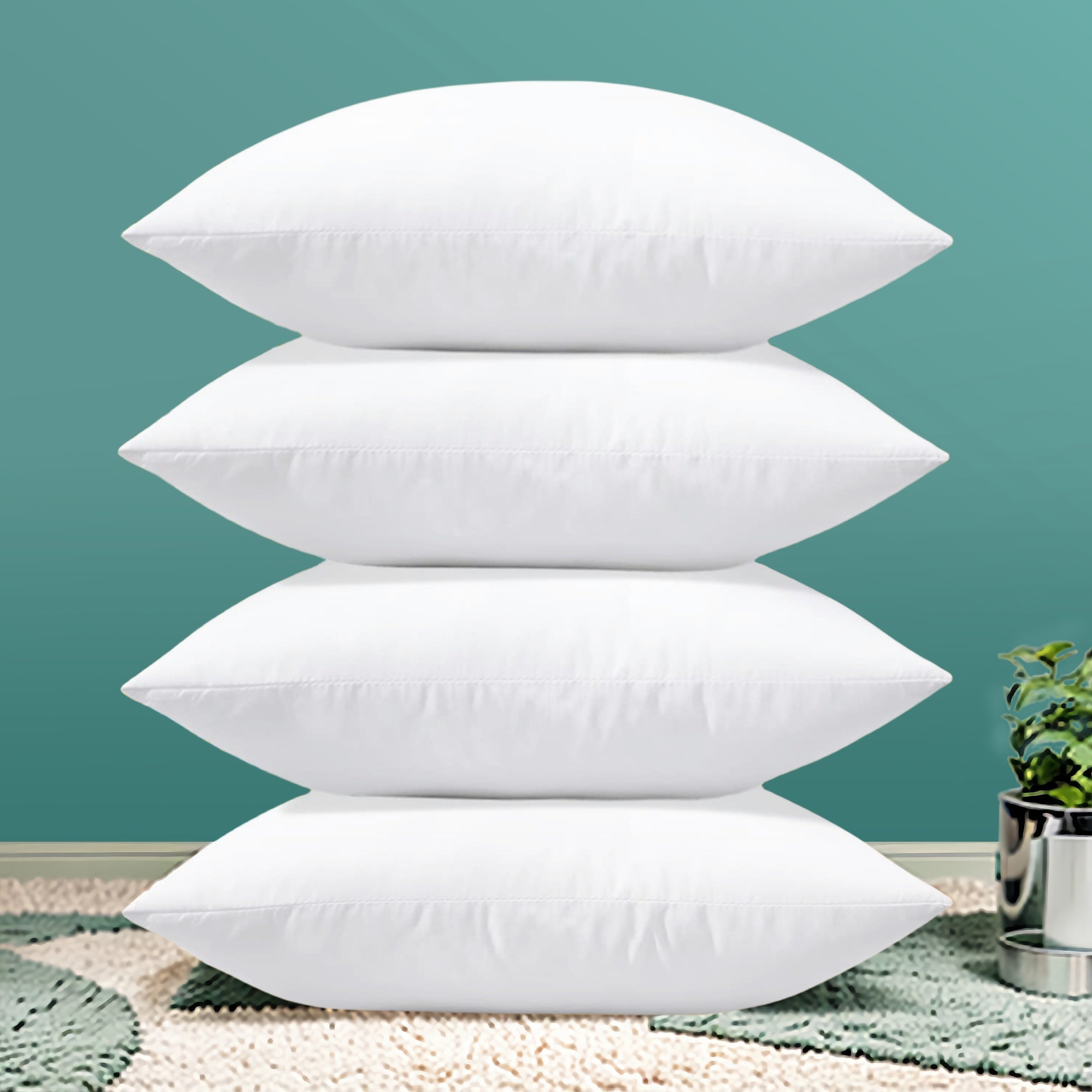 CuddleCloud - Luxury Hypoallergenic Pillow Fillings (Set of 4)
