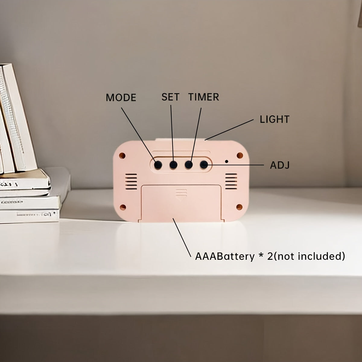 GlowClock - Stylish Digital Alarm Clock with Illumination