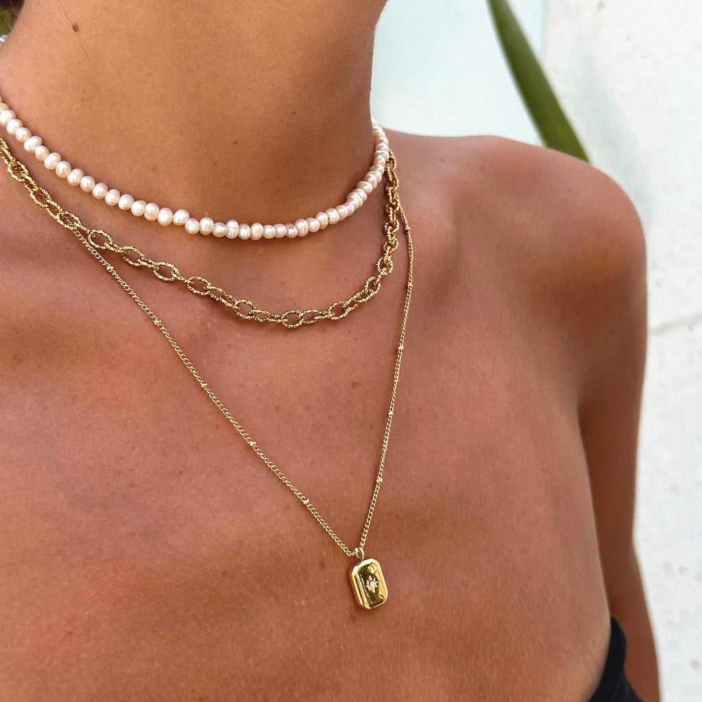 Enchanting Necklace with Dazzling Zirconia - Celeste