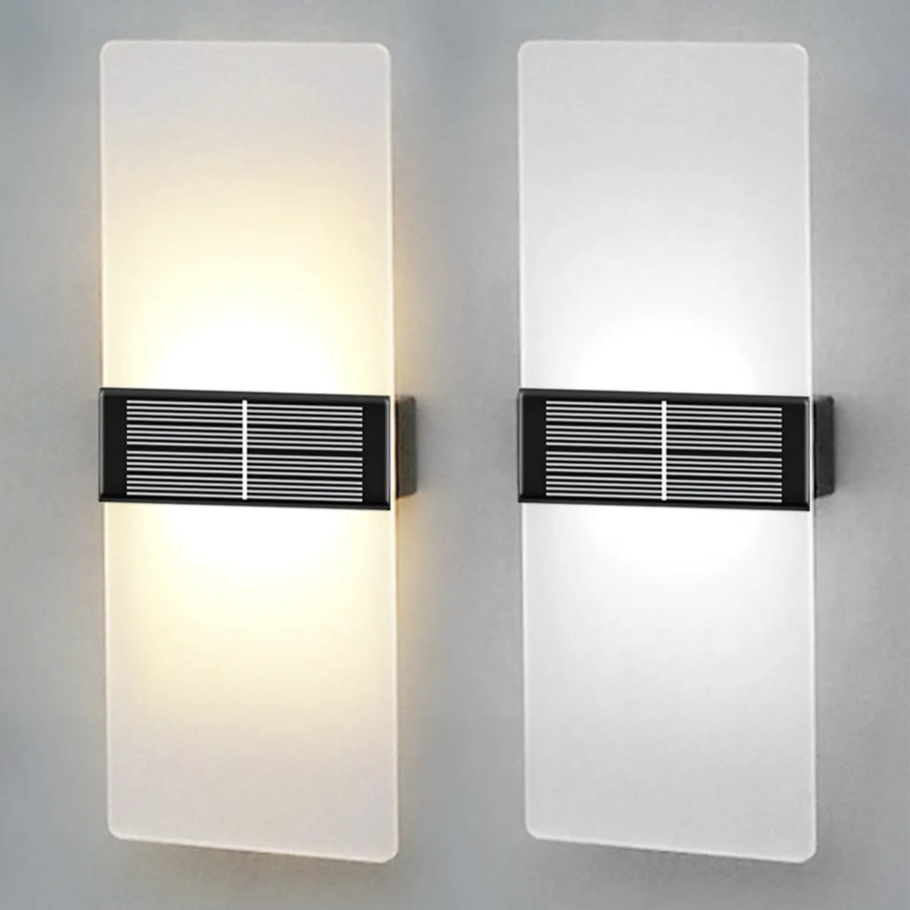 SolarWallGlow Wall Lamp - Stylish Solar Lamp for Outdoor Lighting